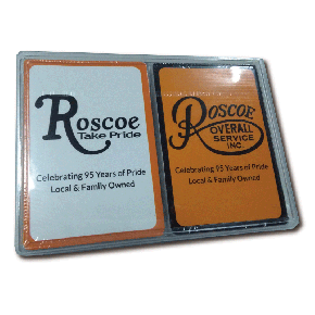 Double Set Plastic Playing Cardfs