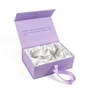 Custom Printed Magnetic Closure Box with Ribbon - 副本