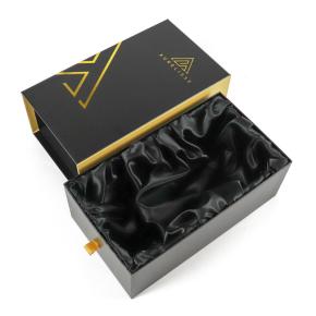 Custom Printed Gold Foiled Drawer Box 